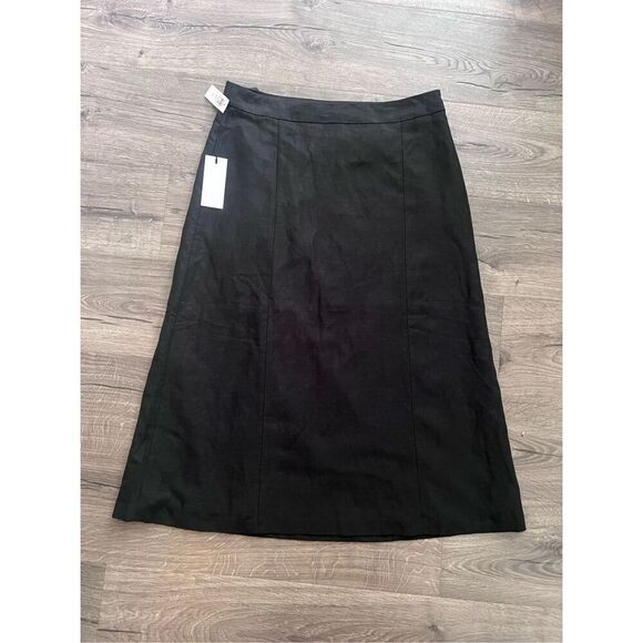 Aritzia Babaton Merit Linen Skirt size 12 - Picture 7 of 13